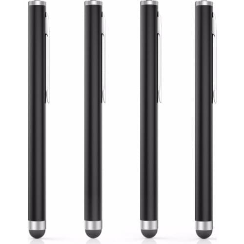 MoKo Rubber Tip Stylus(4 Pcs), Universal 8mm High-precision Pen,for Touch Screen Devices Smartphones& Tablets for iPad, iPhone X