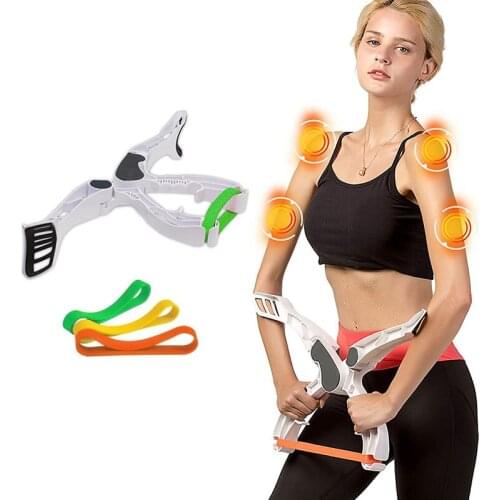 Arm Workout Machine Upper Body Resistance Exercise with 3 System Resistance Training Bands Strengthens Arms Biceps Shoulders