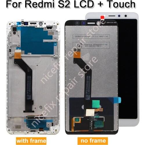 For Xiaomi Redmi S2 LCD display with Touch Screen Digitizer Assembly with frame for redmi s2 LCD