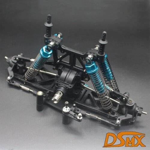 1/10 RC 4WD Model Toys Car Off-road Vehicle Buggy Bigfoot Truck Empty Front or Rear DIY assemblies