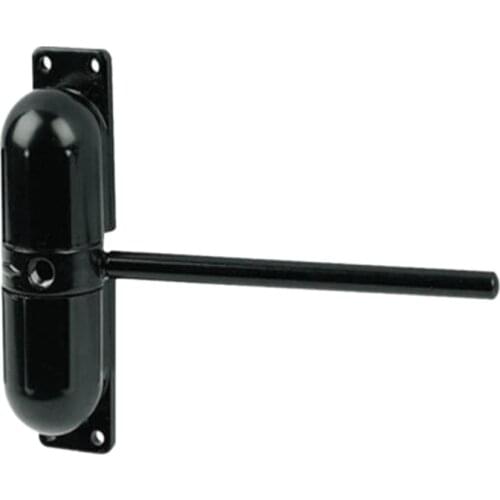 1 Set 20-70Kgs Black Adjustable Surface Mounted Spring Door Closer Automatic Door Closer Fire Rated Indo