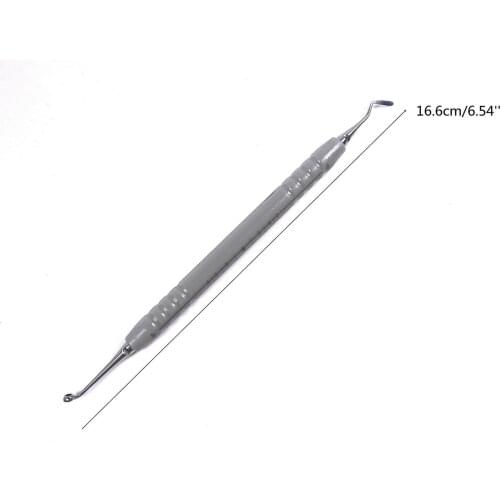 1Piece Dental Foam Pad Handle Spatula Pads Trimmer Composite Resin Tool Fast Quick OptraSculpt Grey Color