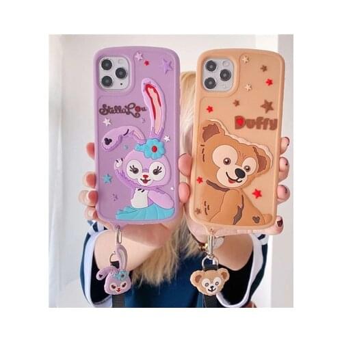 Disney Duffy StellaLou 99414 Anime Figures Cartoon Product Cosplay Accessories Phone Cover Unisex Gift
