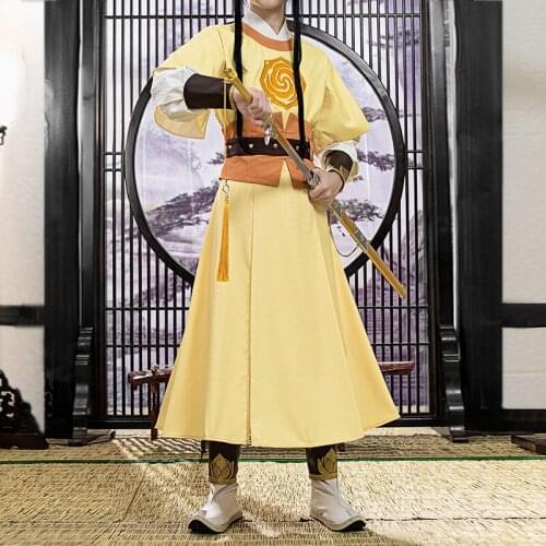 Anime Modaozushi Cosplay Costumes Jinling Role Play Halloween Christmas Party Suit Uniform Clothing Men Women Full Sets Suits