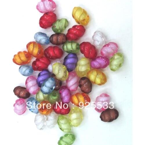 Free shipping 550pcs/lot 16mm screwed new fashion colful acrylic jewelry loose beads for bracelet and necklace DIY