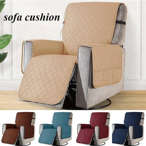 Couch Sofa Cover Recliner Chair Cover Washable Recliner Couch Anti-wear Slipcover Cushion Modern Sofa Pad Dog Single Seat Mat