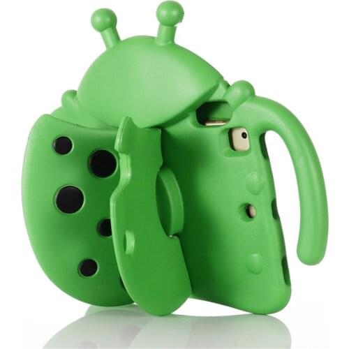 Case For iPad 5 6 9.7 2017 2018 Air 2 Pro 9.7 Beetle Non-toxic Kids Shockproof tablets ultralight EVA cover Case funda iPad 9.7"