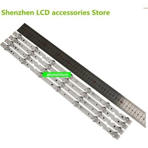 For TCL 50V2 50D6 TCL-GLC-50D6-3030-4X7-LX LVU500NDEL 46CM 6v 50 inch use aluminium 100%new LCD TV backlight bar 7 lamp
