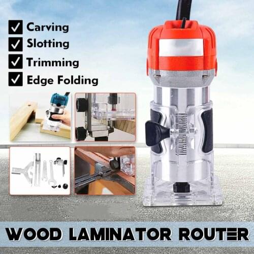 2300W 40000RPM Wood Electric Trimmer Handheld Laminate Palm Router Electric Trimmer Edge Joiners Woodworking Tool 110V/220V