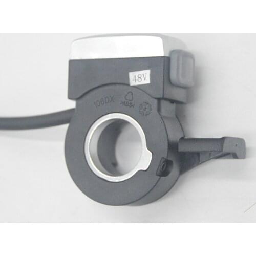 Wuxing 36V/48V E-Bike Thumb Throttle With ON/OFF Switch With Battery Indicator Electrice Scooter electrice bike Finger throttlle