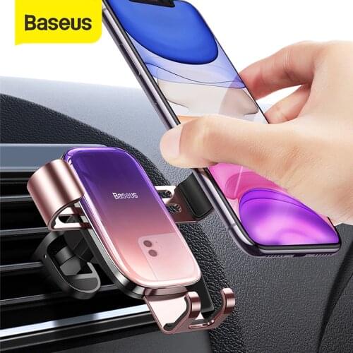 Baseus Gravity Car Mount Holder Universal Adjustable Car Mobile Phone Holder 360 Degree Rotational Gravity Car Phone Stand