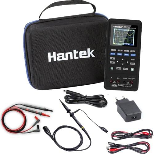 Hantek2C42 2C72 2D42 2D72 3in1 Digital Oscilloscope+Waveform Generator+Multimeter Portable USB 2 Channels Test Meter