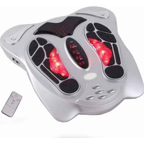 Far Infrared Electric Antistress Foot Massager Vibrator Foot Massage Machine Infrared Foot Care Device with Heating & Therapy