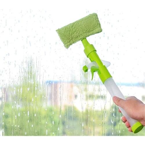 Window Cleaner Brush Kit Car Window Windshield Cleaning Wash Tool Inside Interior Auto Glass Wiper With Long Handle