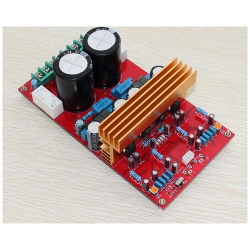 IRS2092 + IRFI4019 300W + 300W UPC1237 Speaker Protection Class D Dual Channel Amplifier Board