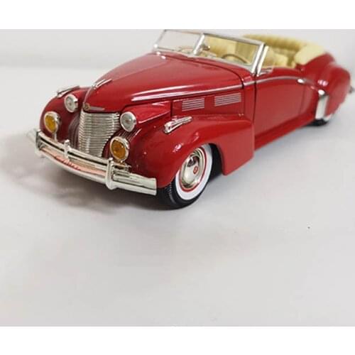 1/32 Alloy Classic Cadillac 1940 Convertible Toy Car Collection Die Cast Model Toys Vehicle For Children Kids Gifts