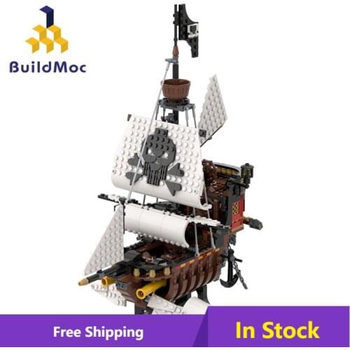 MOC Warshipss Sky Skeleton Ship Game Spaceship Series Piratess Toys Bricks Educational DIY Gift Kids Toy