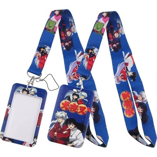 LT382 Anime Neck Strap Lanyards Keychain ID Card Pass Hang Rope Lariat Lanyard Key Chain Key Ring Badge Holder