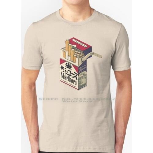 Malboro Cigarettes T Shirt 100% Pure Cotton Cigarettes Malboro Cigarettes Redwood Cigarettes Redwood Malboro Vintage Oldschool
