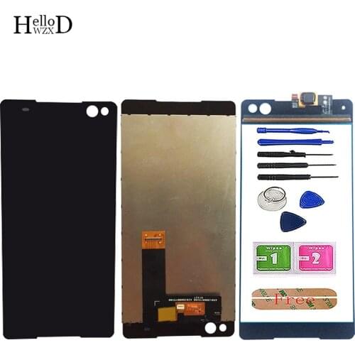 Mobile Touch LCD Display For Sony Xperia C5 Ultra E5506 E5533 E556 Touch Screen Glass LCD Dispaly Digitizer Panel Sensor Tools