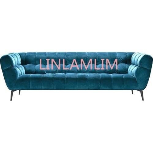 Living room Sofa set диван мебель кровать muebles de sala velvet cloth fabric chesterfield sofa cama puff asiento sala futon fur