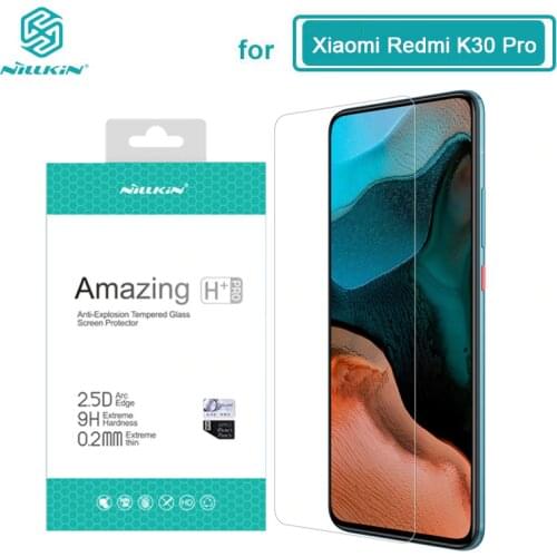 For Redmi K30 Pro Glass Nillkin H H+Pro Screen Protector Tempered Glass for Xiaomi POCO F2 Pro X2 X3 NFC Redmi K30 Ultra Film