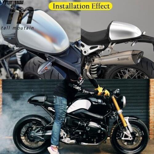 R NINET Motorcycle Tail Tidy Swingarm Mounted Rear Pillion Seat Cowl Cover Fairing For BMW R NINE T R9T 2014-2020 2019 18 Carbon