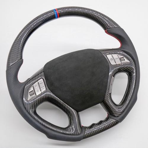 Carbon Fiber Steering Wheel For Hyundai Tucson 2010
