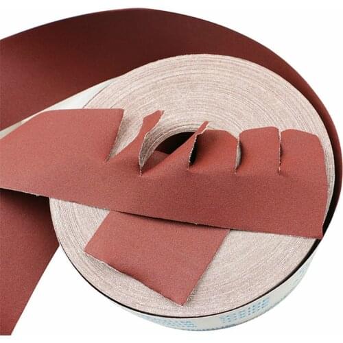 Hand polished metal rubber roll sandpaper furniture woodworking 60-600 sandpaper to shar