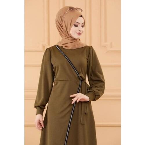 Tunic Pants Fashion Trend Stylish 100% Turkish Product muslim dress women abaya kaftan modest dress abayas for women abaya turke