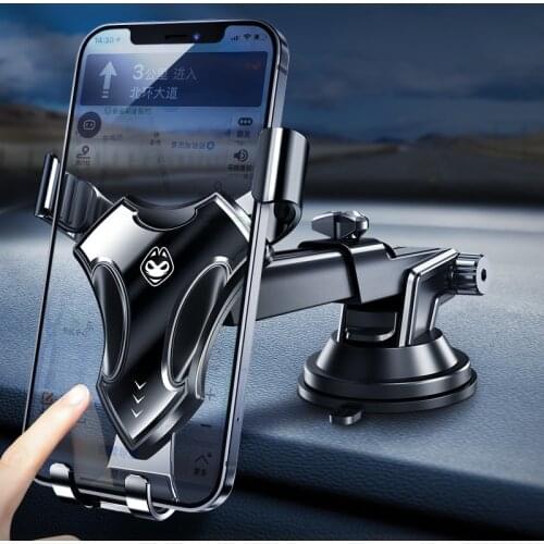 Universal Sucker Car Phone Holder Mobile Phone Holder Stand in Car No Magnetic GPS Mount Support For iPhone Pro Xiaomi Samsung