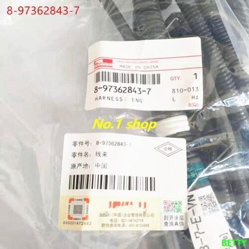 Original 4HK1 8-97362843-7 engine harness