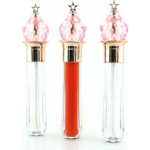 30pcs 50pcs Empty Lip Gloss Tubes Transparent Wand Tubes Refillable Lipgloss Containers, 3.5ml