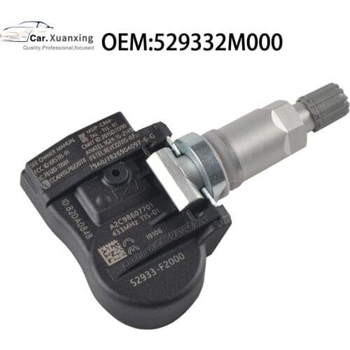 529332M000 Tire Pressure Sensor Monitoring System TPMS 315Mhz For Hyundai Accent Sonata Kia Forte Optima Sorento Soul with kit