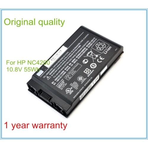 10.8V 55WH Original New Laptop Battery for NC4200 NC4400 TC4200 TC4400 HSTNN-C02C HSTNN-IB27 HSTNN-IB12 HSTNN-UB12 419111-001