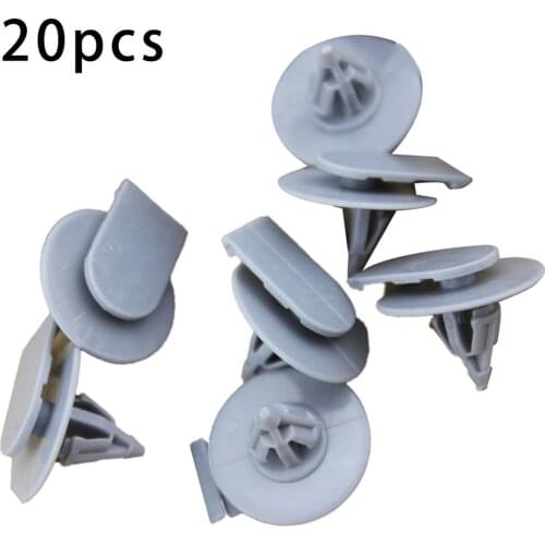 Side Skirt Bumper Cover Clip Front Fender Car Door For Mini Cooper S 2002-2012 Grey Nylon High Quality