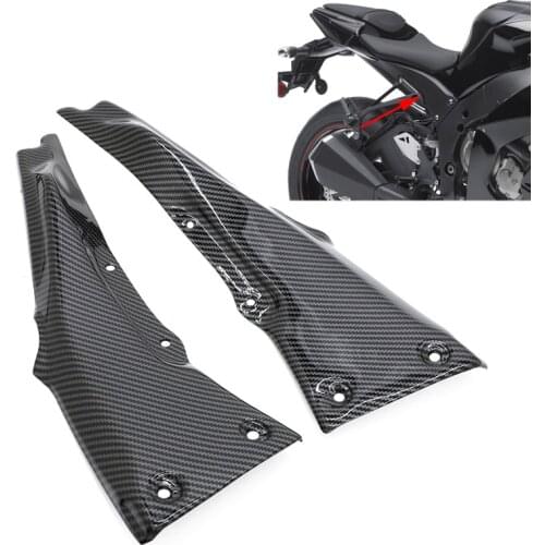 Carbon Fiber ABS Motorcycle Side Fairing Cowl Frame Guard Protection Cover For Kawasaki Ninja ZX10R ZX-10R 2011 - 2020 2012 2013
