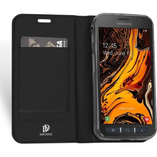 For Samsung Xcover Pro XCover 5 Note 10 Lite S10 Lite Quantum 2 DUX DUCIS Skin Pro Series Leather Wallet Flip Case