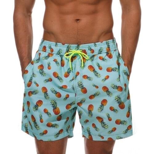 ESCATCH Swim Shorts Mens Swimming Shorts Boardshorts Men Board Beach Short Quick Dry Male Bermuda Surf Swimwewar Suit With Liner