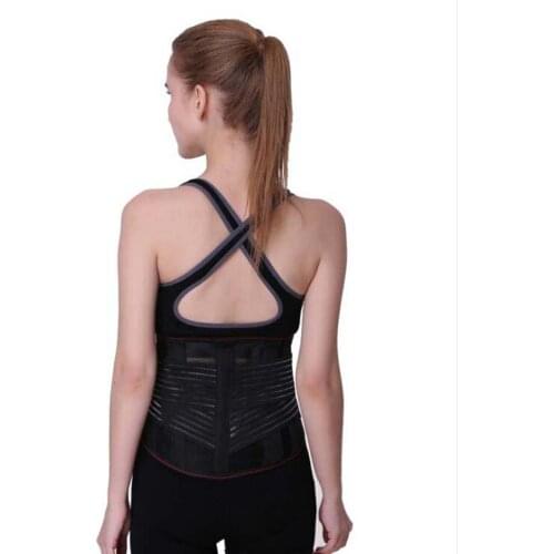Women Men Posture Back Support Belt Elastic Back Belt Back Brace Support Lumbar Brace Waist Corset Large Size M L XL XXL