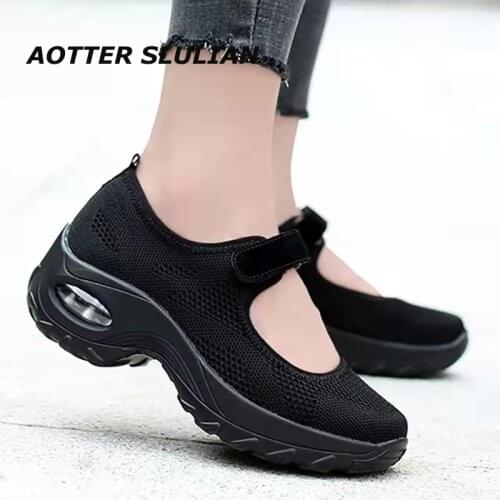 Women Shoes Breathable Mesh Vulcanize Shoes 2021 Summer Female Casual Shoes White Light Sneakers Flat Tenis Feminino Mujer Shoes