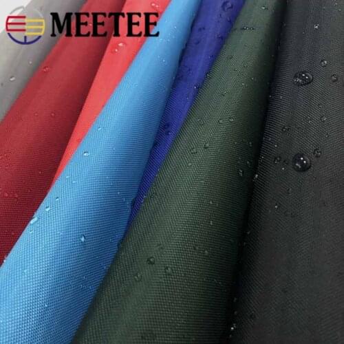 Meetee 100X150cm 300D PVC Coated Oxford Fabric Polyester Waterproof Cloth for Umbrella Raincoat DIY Tent Tarpaulin Material