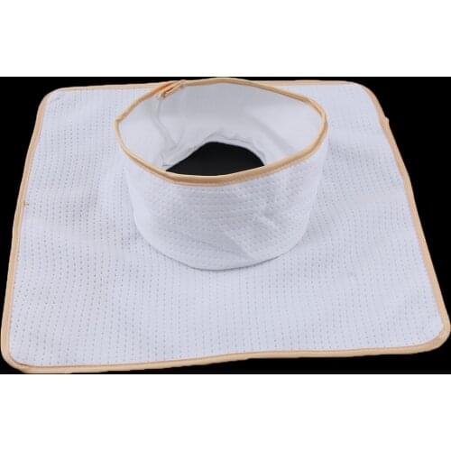 Washable Reusable Massage Bed Cover Tattoo Table Sheet Pad with Face Hole For Beauty Massage Salon, Sauna Room, Travel