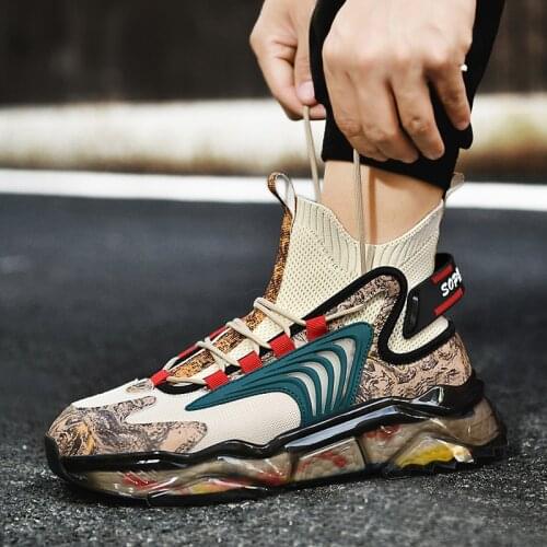 Fashion Classic Men Sneakers 2021 man casual shoes High-top Platform sneakers Chunky fashion trainers men running shoes 39-46