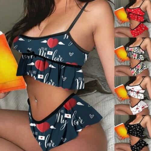 The New Ladies Pajamas Short Pajamas Ladies Pajamas Set Sweet And Soft Comfortable Short-sleeved Suspender Shorts Summer Pajamas