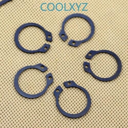 Axle Card Outer Card Shaft With Snap Ring Circlip Circlip Snap Ring C-type Circlip 65Mn GB894 2PCS