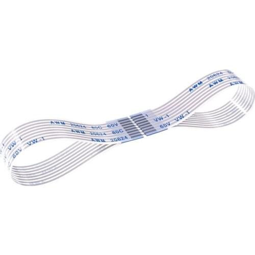 5 PCS FPC Flat Flexible Cable FFC Jumper Pitch 1.25 mm Spacing 8 Pin Same Contact Side isotropy Type A 200mm Tin Plated