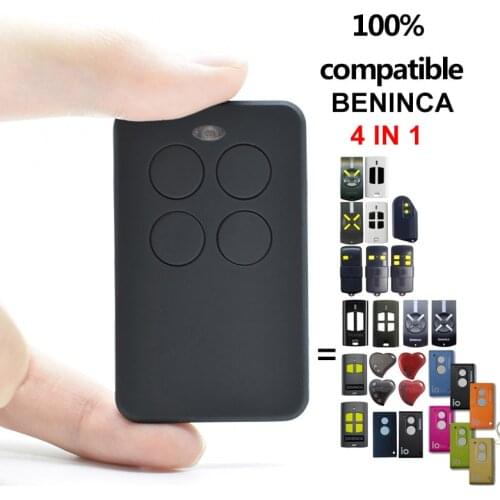 Gate Remote Control BENINCA TO GO 2VA 4VA 2WV 4WV 2WP 4WP 433 MHz Fixed Rolling Code Auto Scan 4CH Clone Opener For Garage Best