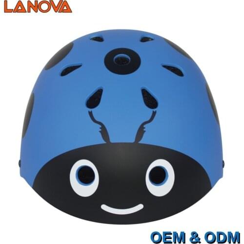 LANOVA Kids Child Boy Girl Skateboard Scooter Roller blade Multi-Sport Safety Skating Helmet