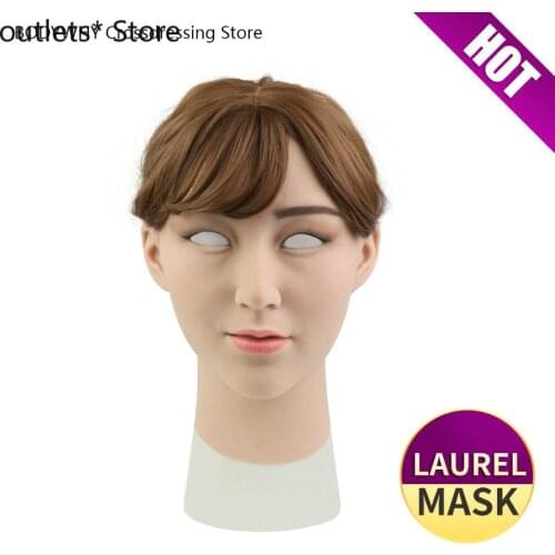 Silicone Mask Transgender Realistic Skin Crossdresser Silicone Shemale Latex Sexy Cosplay for Male Halloween Party Supplies
